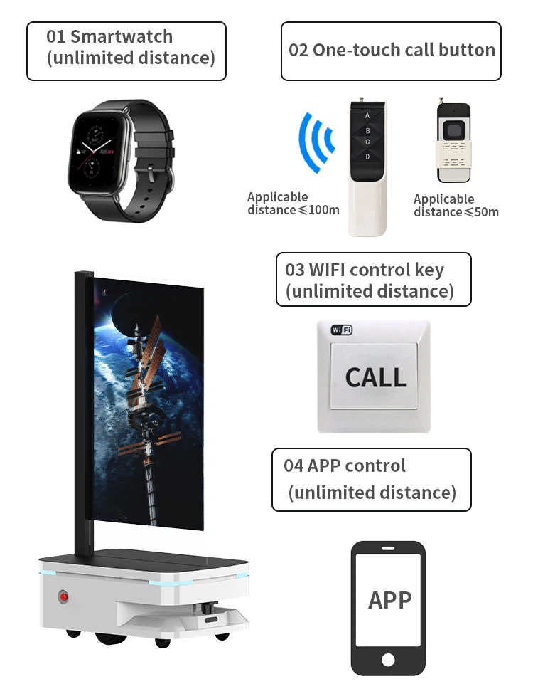 OLED Advertising Robot  G300