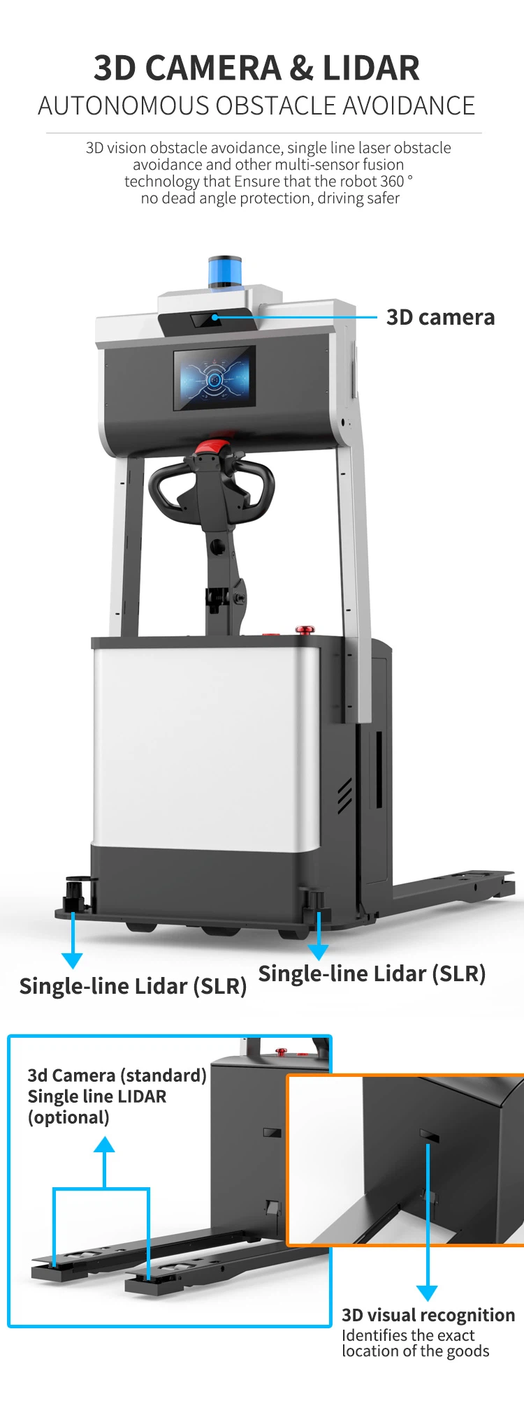 Autonomous Forklift FT2000 
