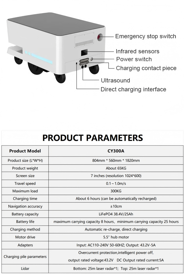   Factory Delivery Robot  CY300A