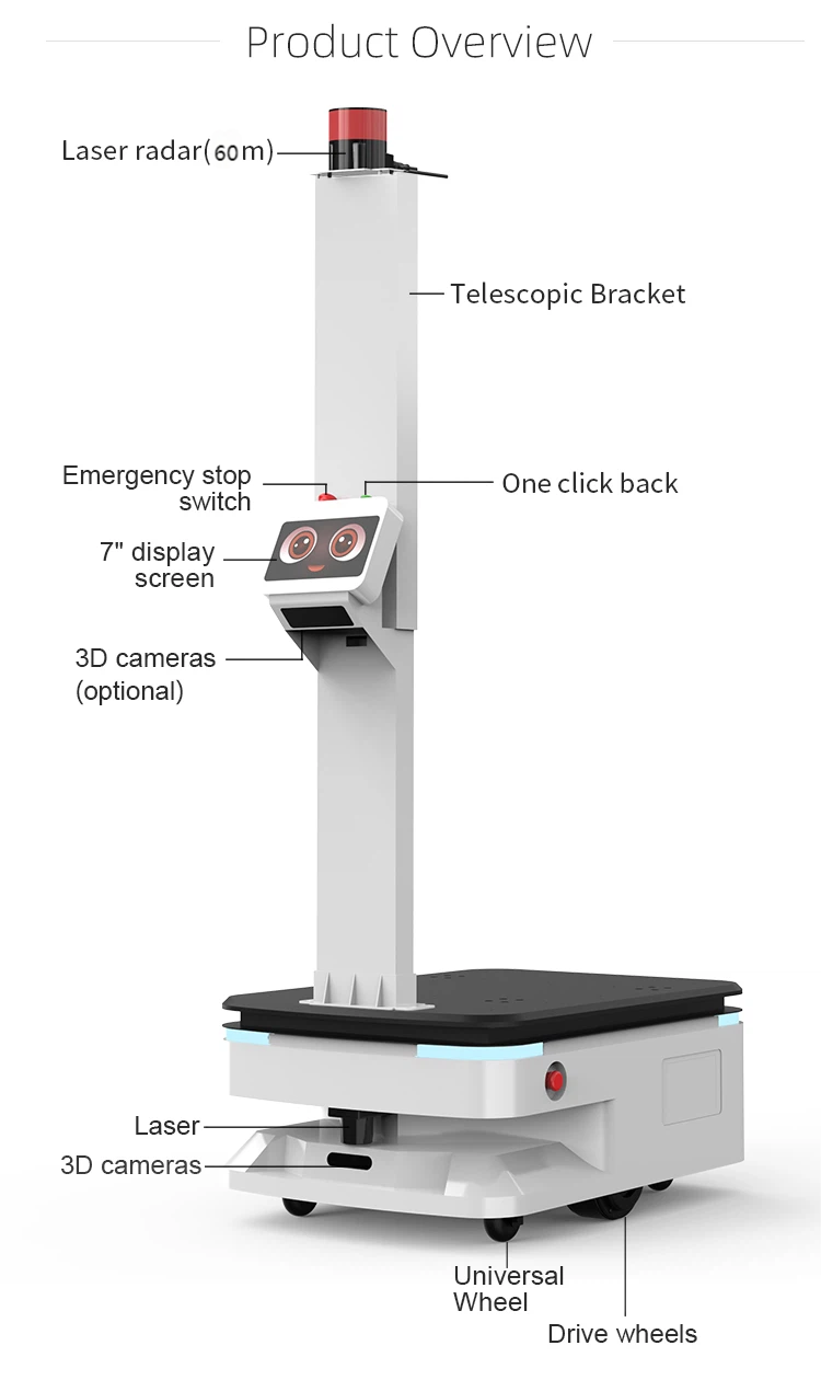  Factory Delivery Robot CY300Max