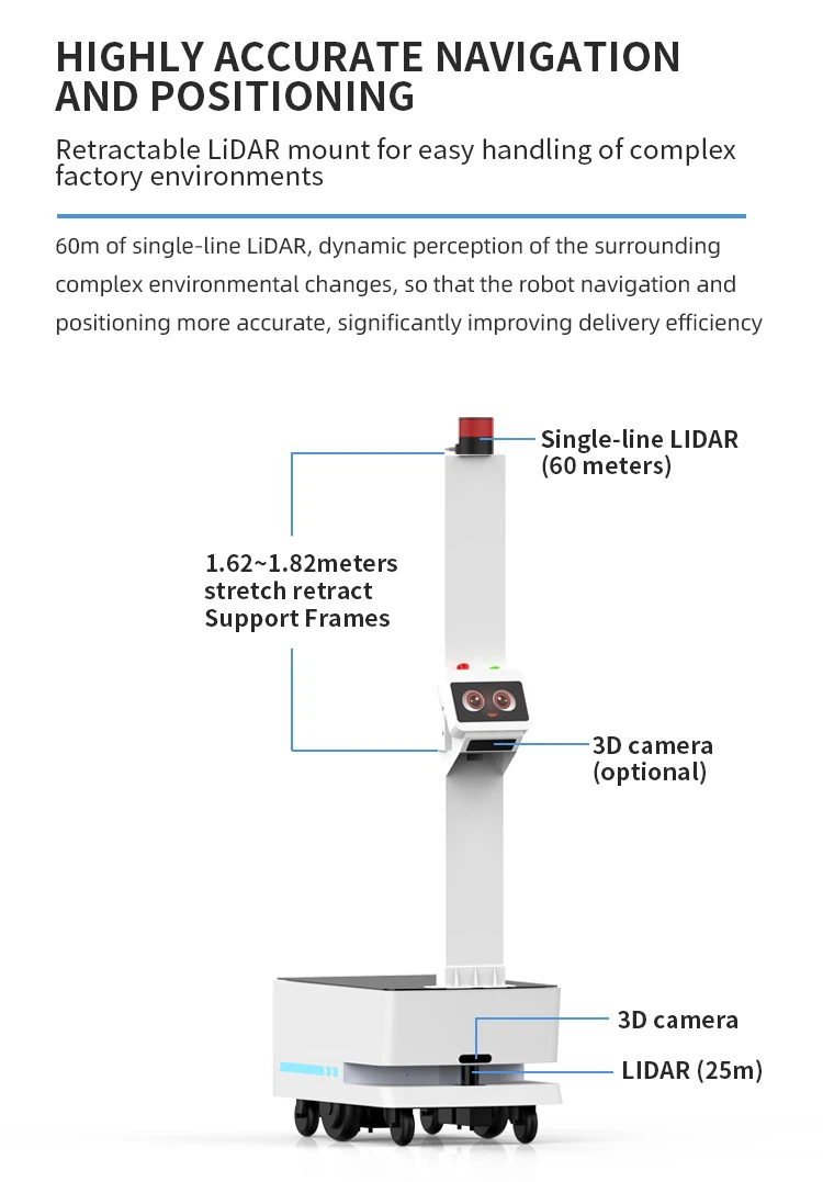  Factory Delivery Robot CY300Pro