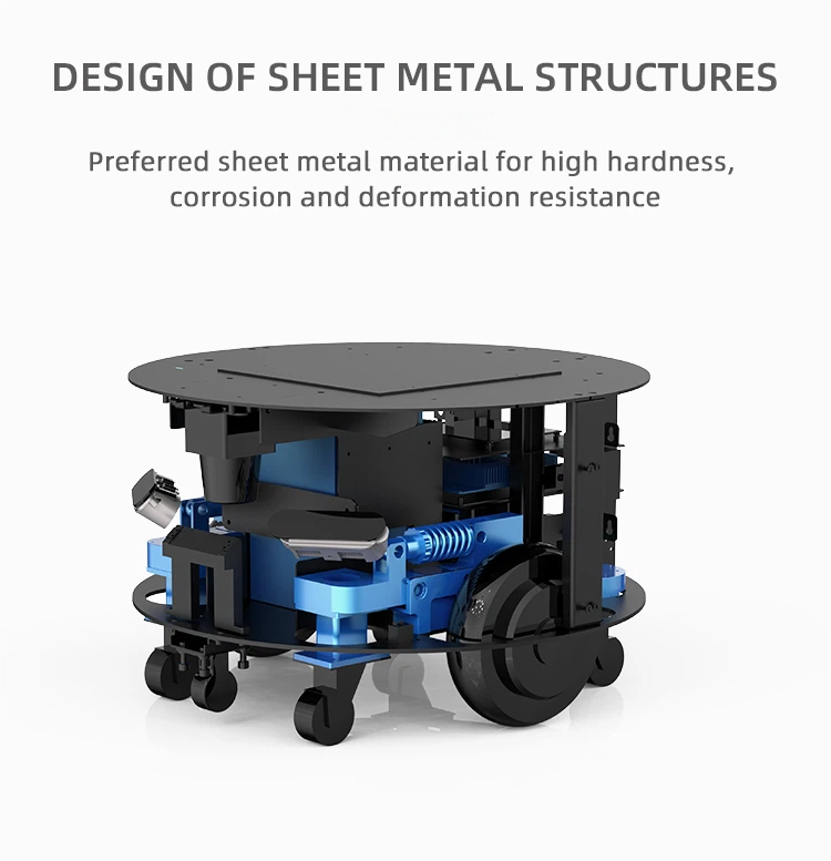 Intelligent Mobile Circular Robot Chassis YT60