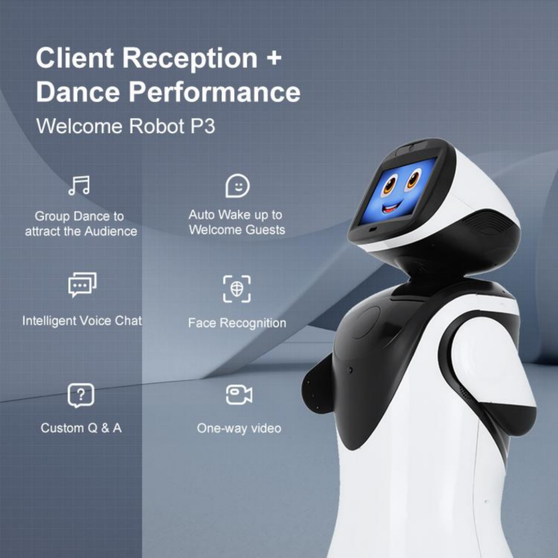 AI Intelligent Service Robot  P3