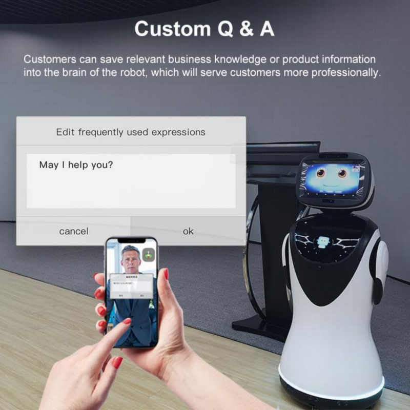 AI Intelligent Service Robot  P3