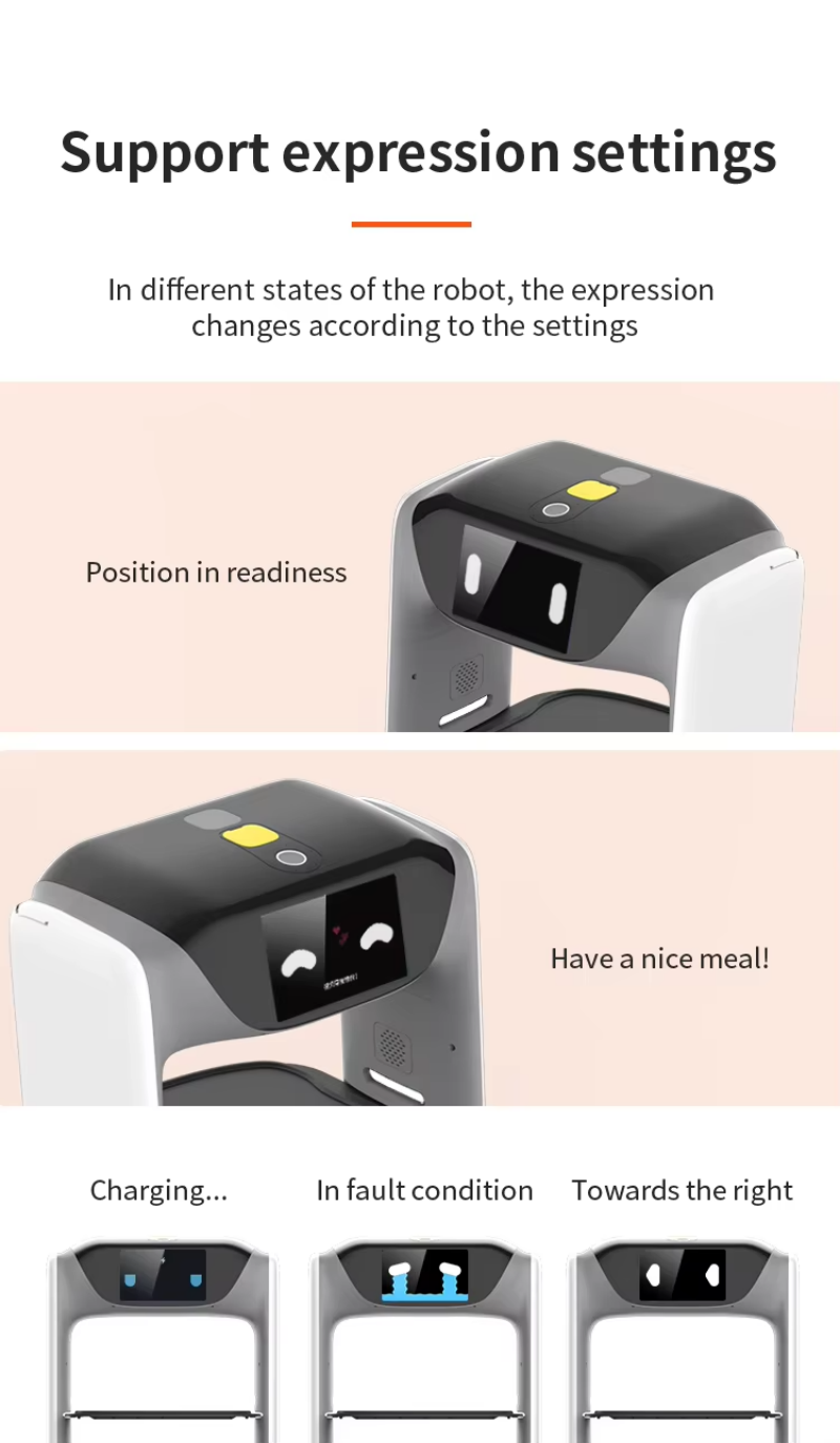 Restaurant delivery robot