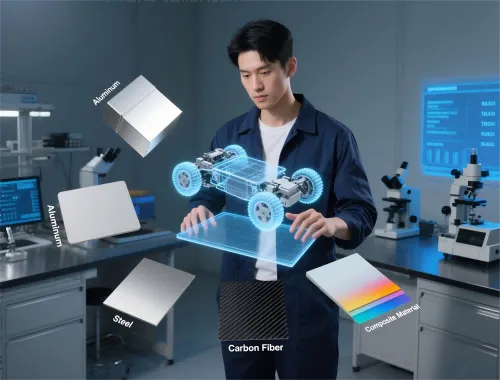 Comparative Analyzing of Robot Chassis Materials