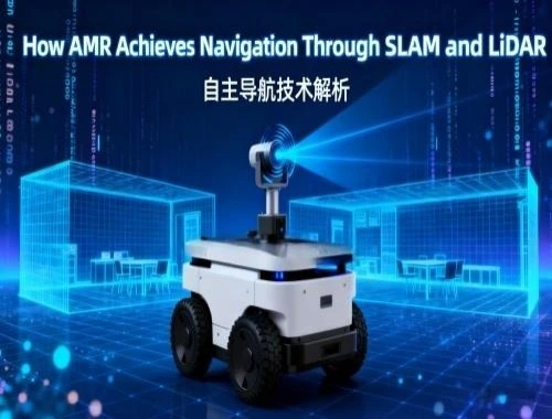 How AMRs Navigate Using SLAM and LiDAR