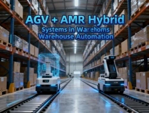 Hybrid AGV + AMR Systems in Warehouse Automation